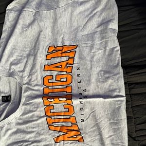 Light grey Michigan tee shirt
